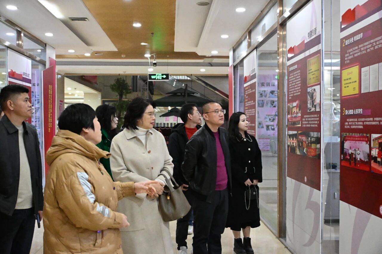 走访会员企业 共绘发展蓝图 | 河北省重庆商会一行走进石家庄天使护士学校